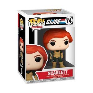 Funko Pop! Vinyl G.I. Joe Scarlett #74 Collectible Figure – New in Box